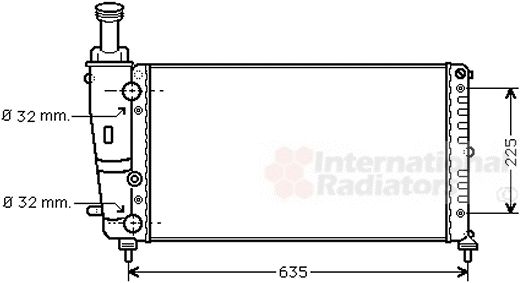 Radiator racire motor