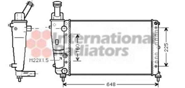 Radiator racire motor