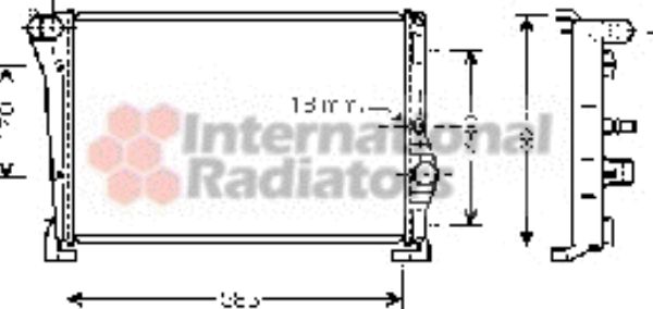 Radiator racire motor