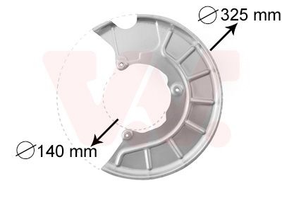 Protectie stropire disc frana