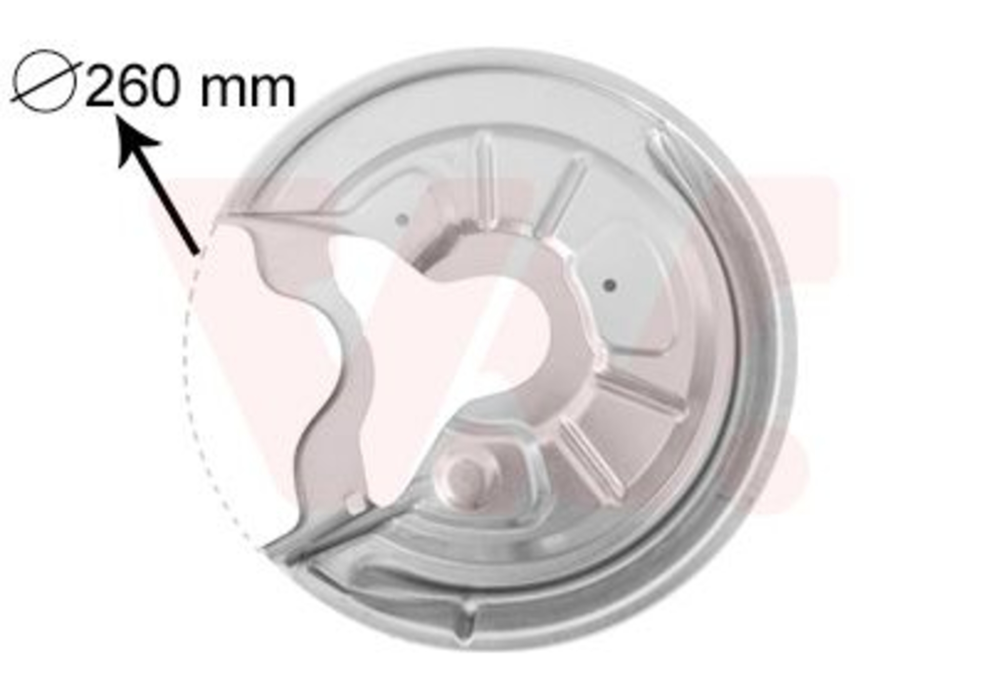 Protectie stropire disc frana