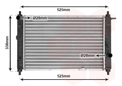 Radiator racire motor