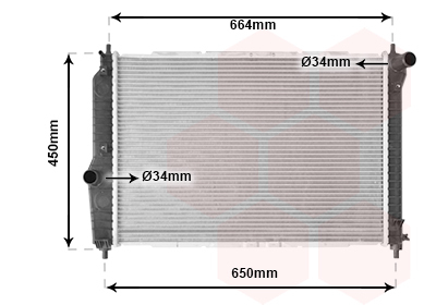 Radiator racire motor