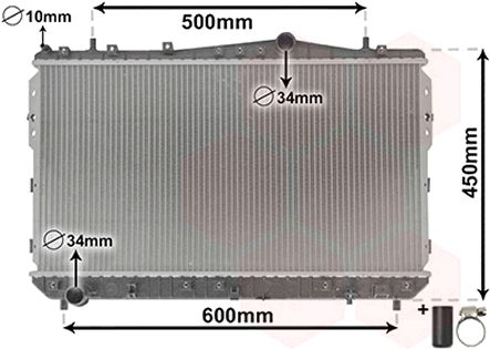 Radiator racire motor