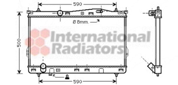 Radiator racire motor