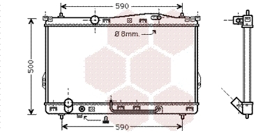 Radiator racire motor