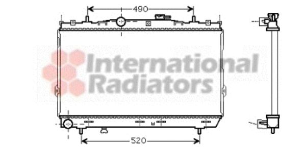 Radiator racire motor