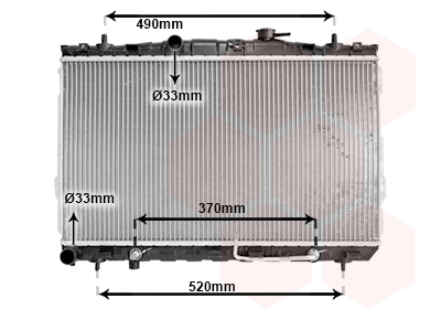 Radiator racire motor