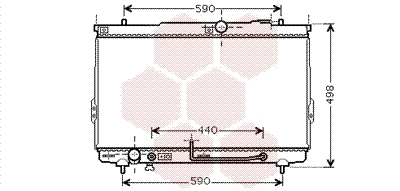 Radiator racire motor