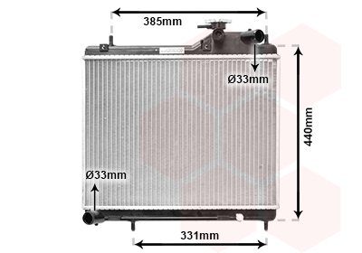 Radiator racire motor