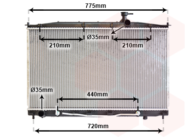 Radiator racire motor