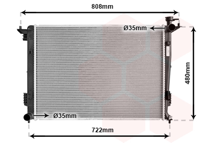 Radiator racire motor