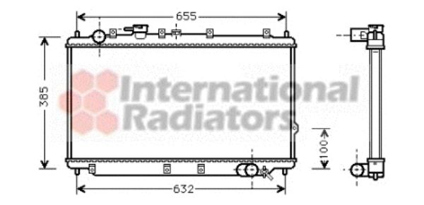 Radiator racire motor