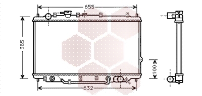 Radiator racire motor