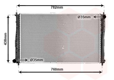 Radiator racire motor