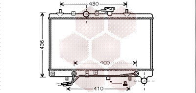 Radiator racire motor