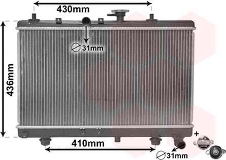 Radiator racire motor