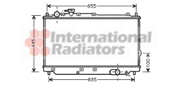 Radiator racire motor