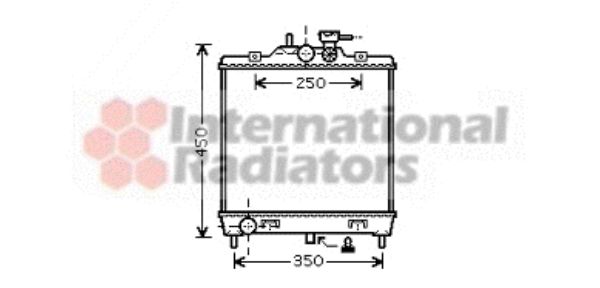 Radiator racire motor