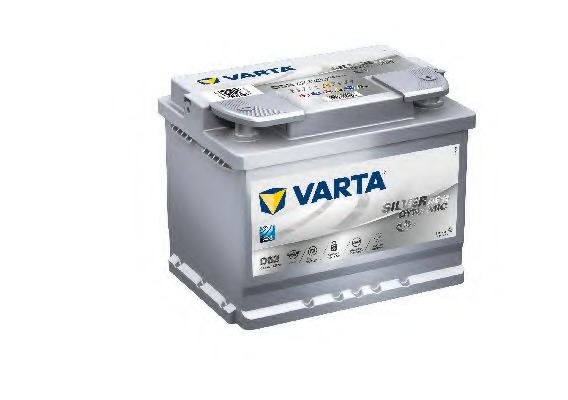 Baterie de pornire varta silver dinamic agm 60 ah