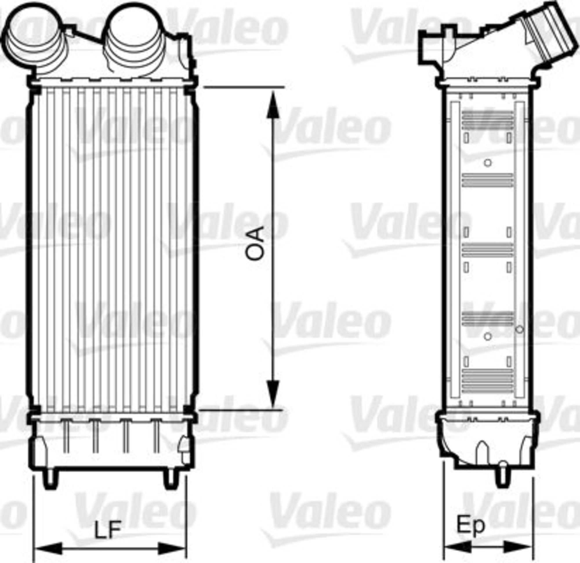 Intercooler, compresor