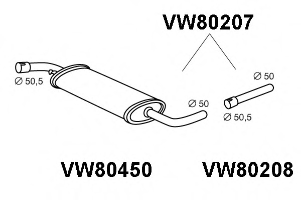 Toba esapament intermediara