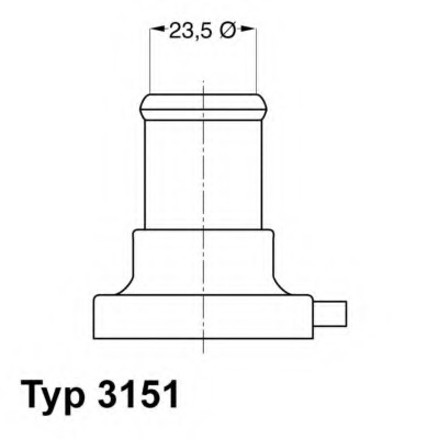 Termostat lichid racire