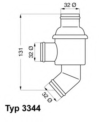 Termostat lichid racire