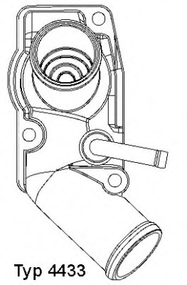 Termostat lichid racire