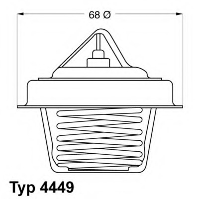 Termostat lichid racire