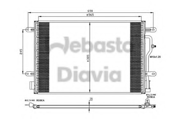 Condensator climatizare