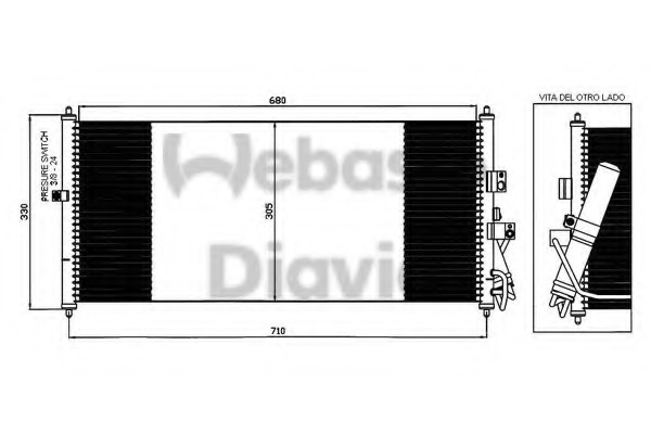 Condensator climatizare