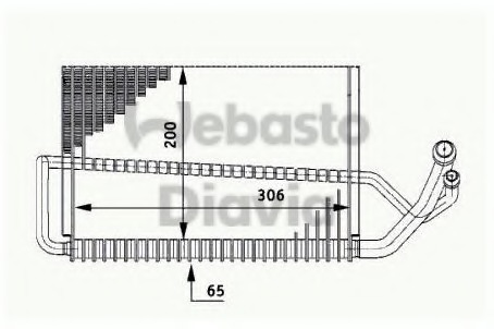 Evaporator aer conditionat