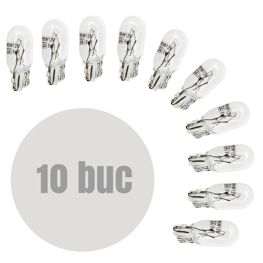 Bec de poziție w5w - t10 12v 5w - set de 10 - carguard