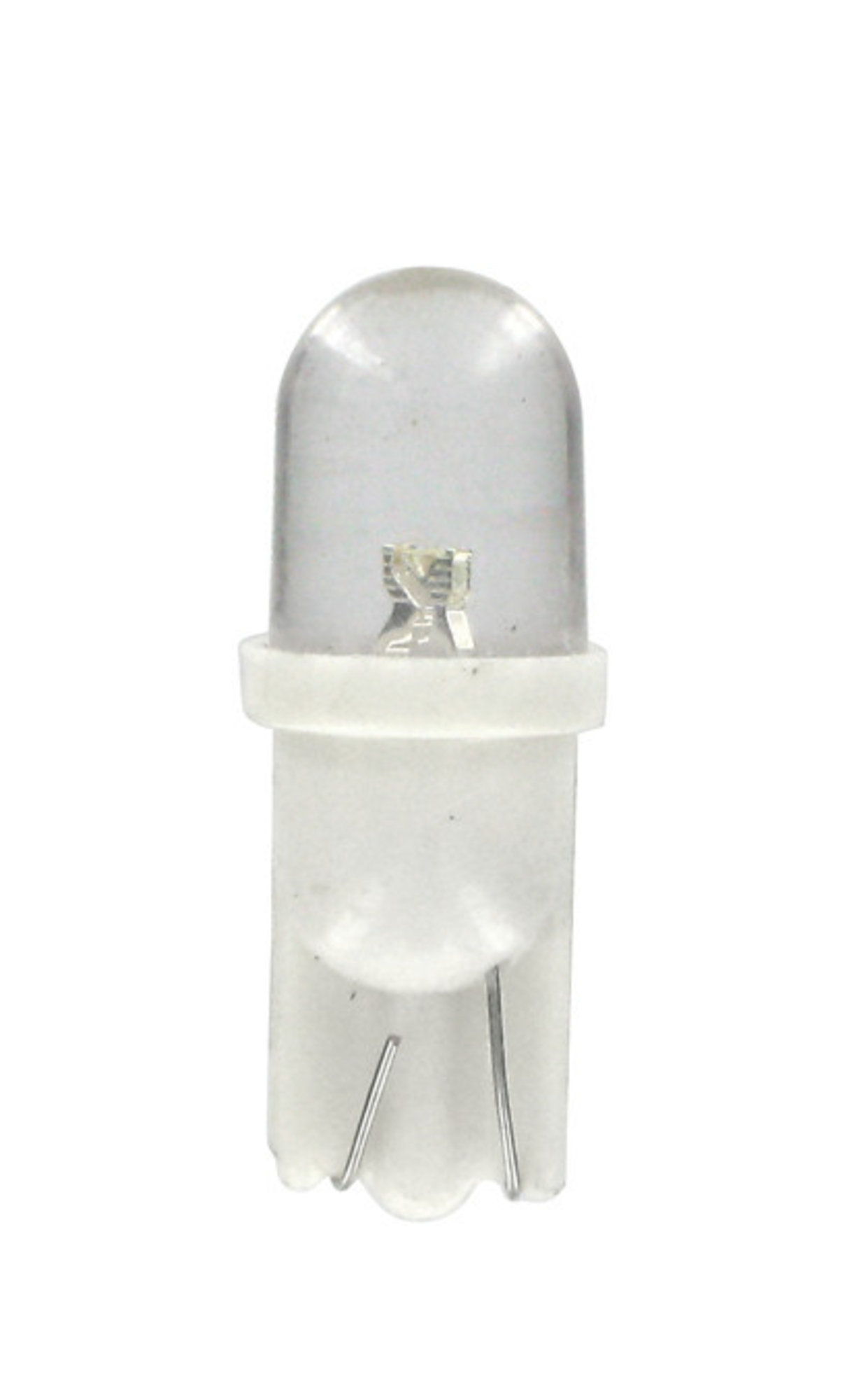 Bec tip led 12v soclu pl. t10 w2,1x9,5d 2buc alb focalizat