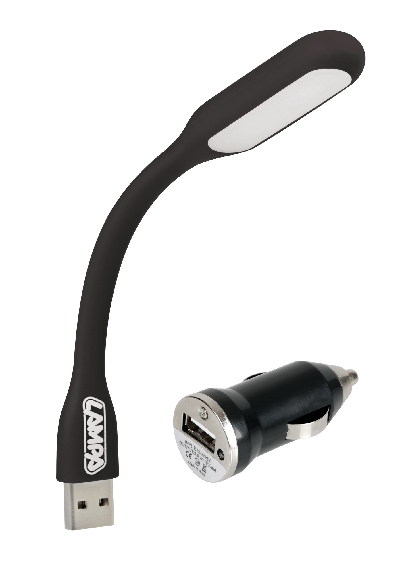 Lampa citit flexibila cob-led si priza usb 12/24v