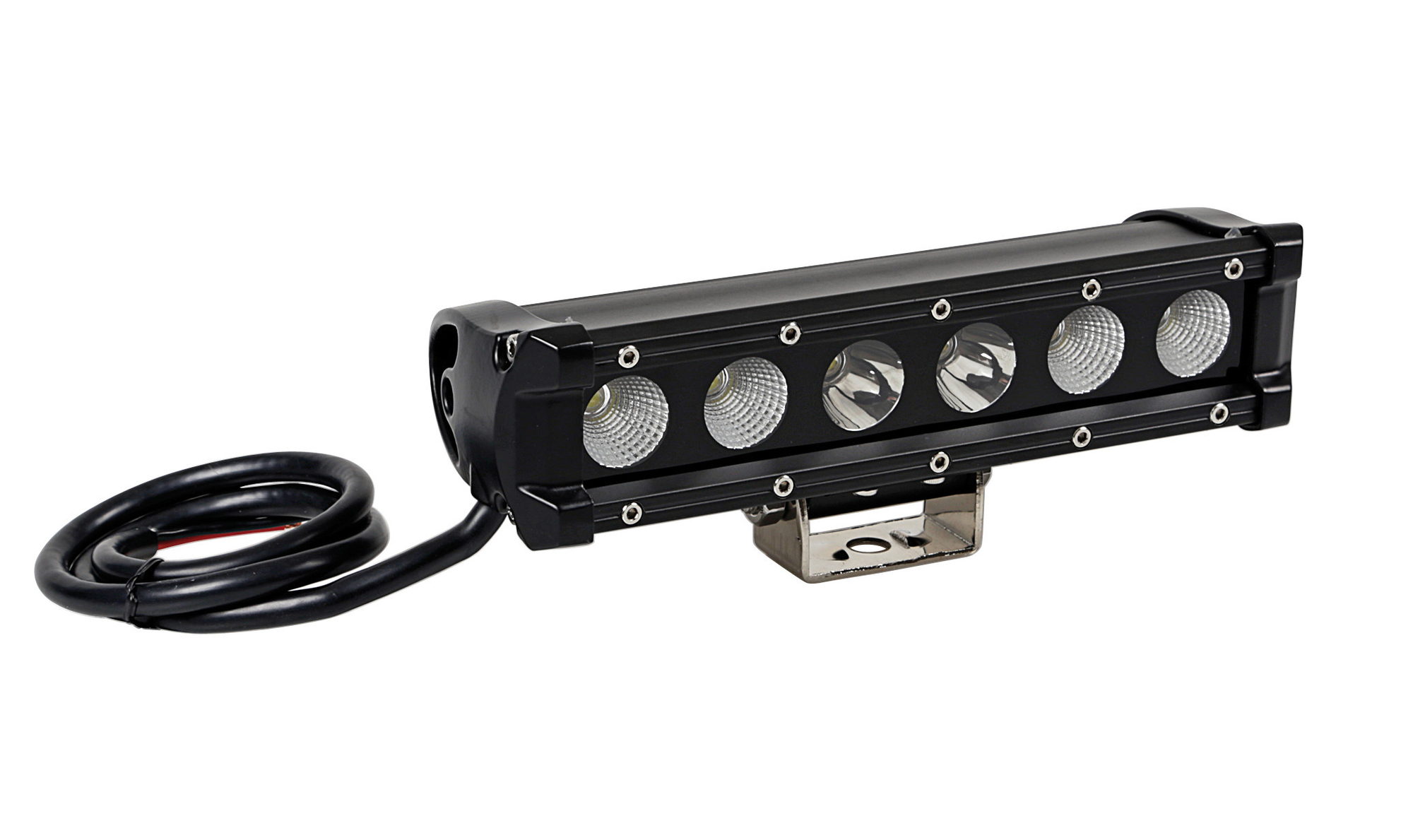 Proiector wl-5 din metal 6led - 10/30v - alb