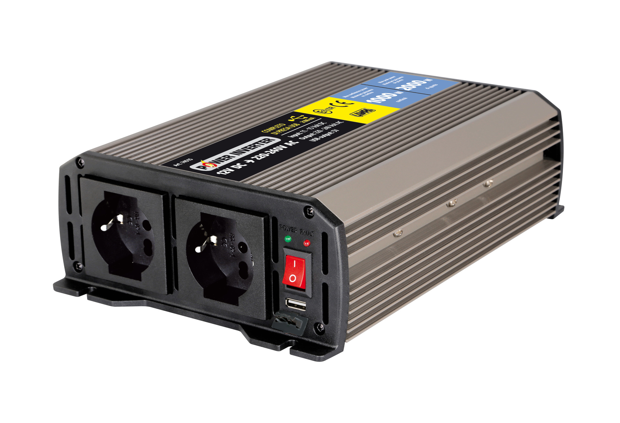 Invertor curent de la 12v la 220v 1000w