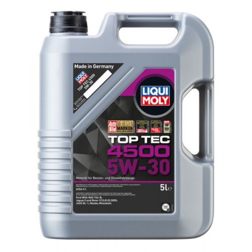 Liqui moly - ulei de motor top tec 4500 5 w-30 - acea c1-08 / / (3729) 5l